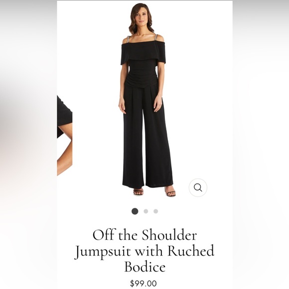 R&M Richards Black Jumpsuit - Picture 4 of 4